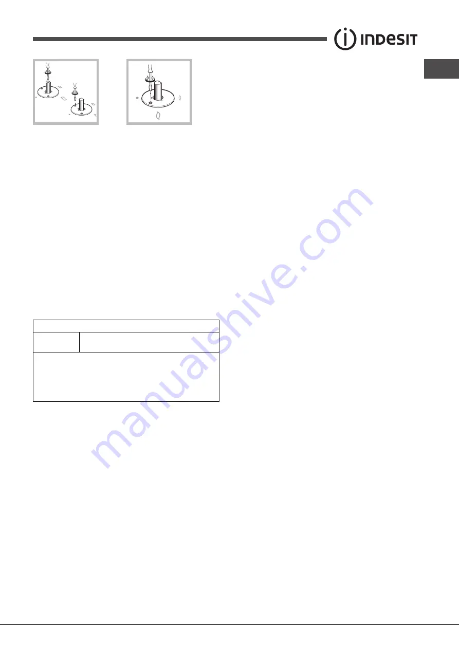 Indesit PR 642 Operating Instructions Manual Download Page 47