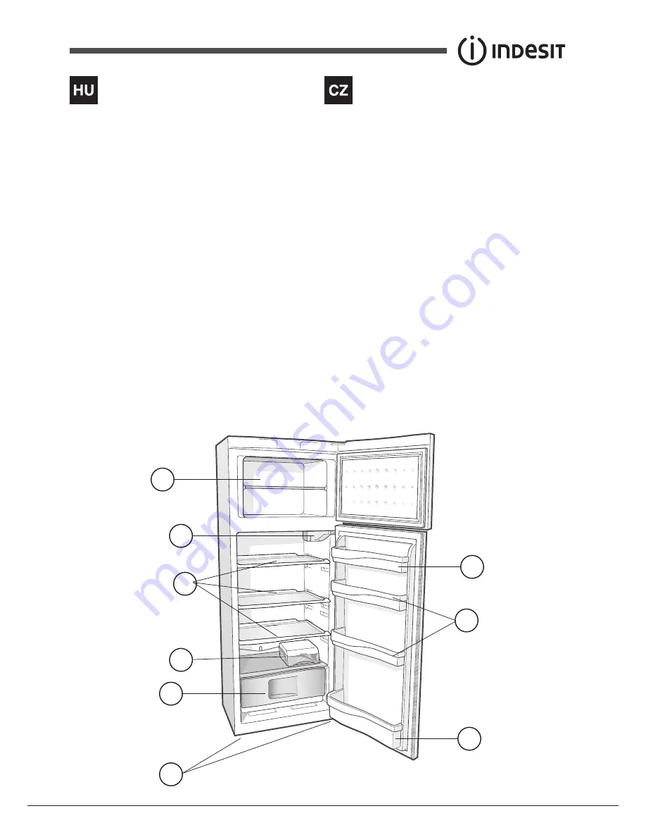 Indesit RA 24 S (FR) Operating Instructions Manual Download Page 9