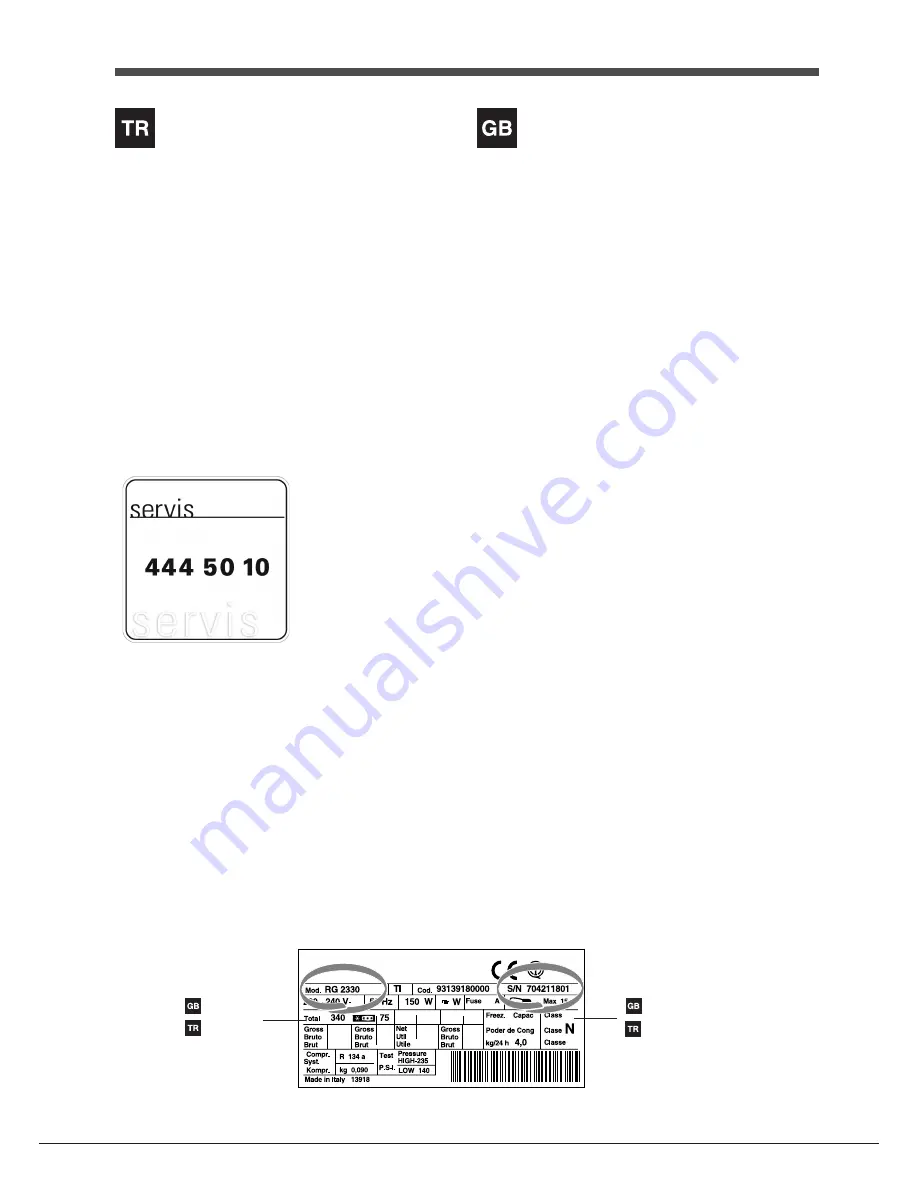 Indesit TAA 12 V(TK) Скачать руководство пользователя страница 2