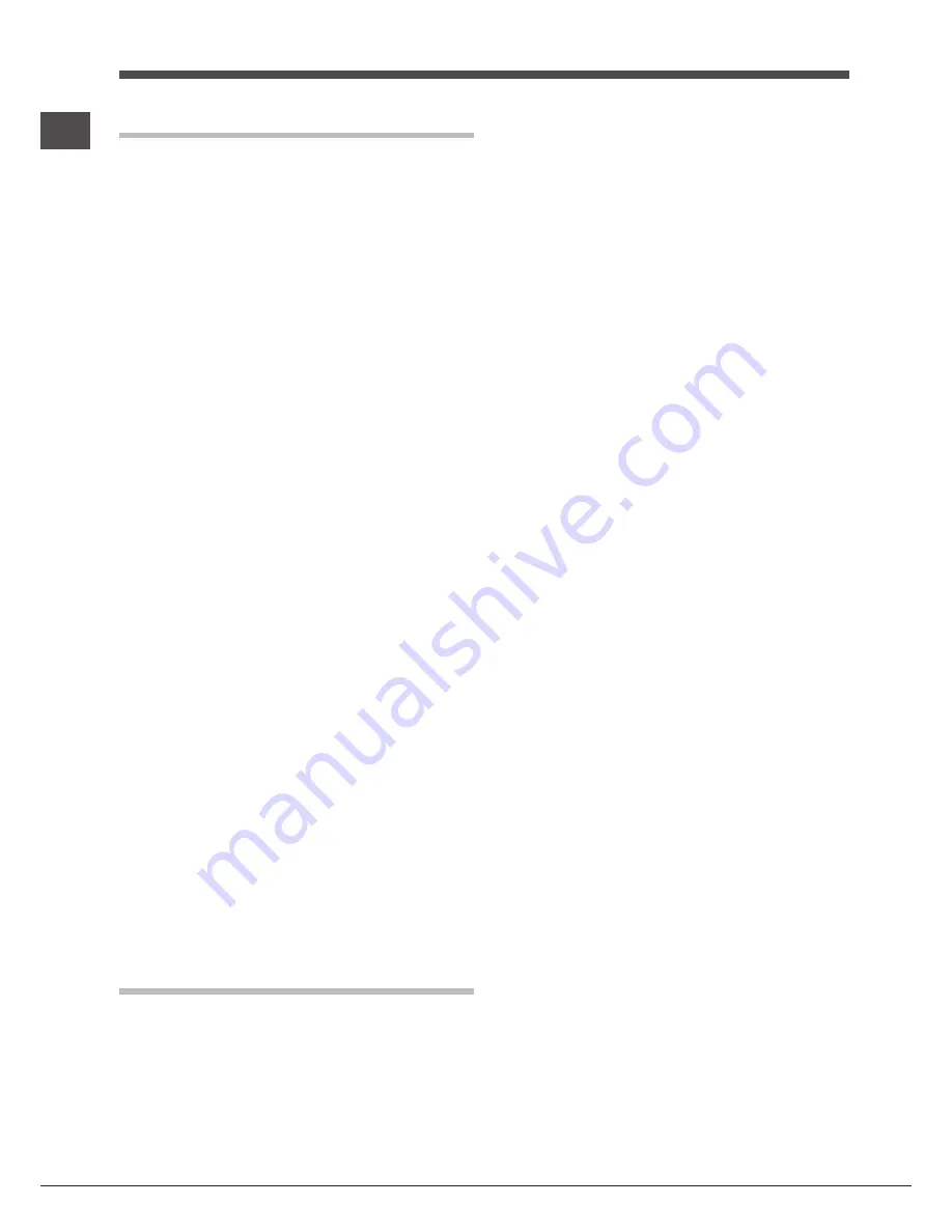 Indesit TAAAN 6 FNF D series Operating Instructions Manual Download Page 12