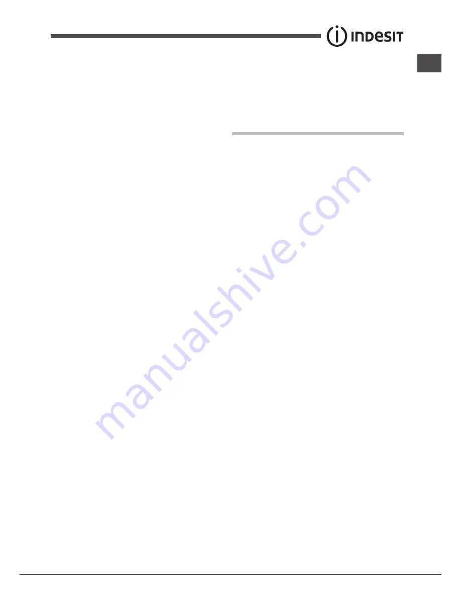 Indesit TAAAN 6 FNF D series Operating Instructions Manual Download Page 19