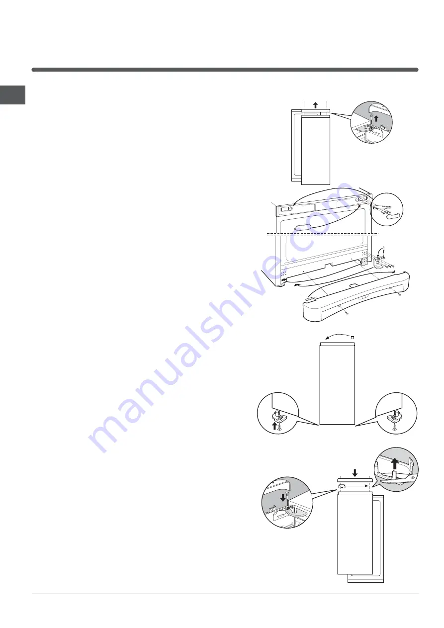 Indesit UFAN 300 NF Operating Instructions Manual Download Page 42