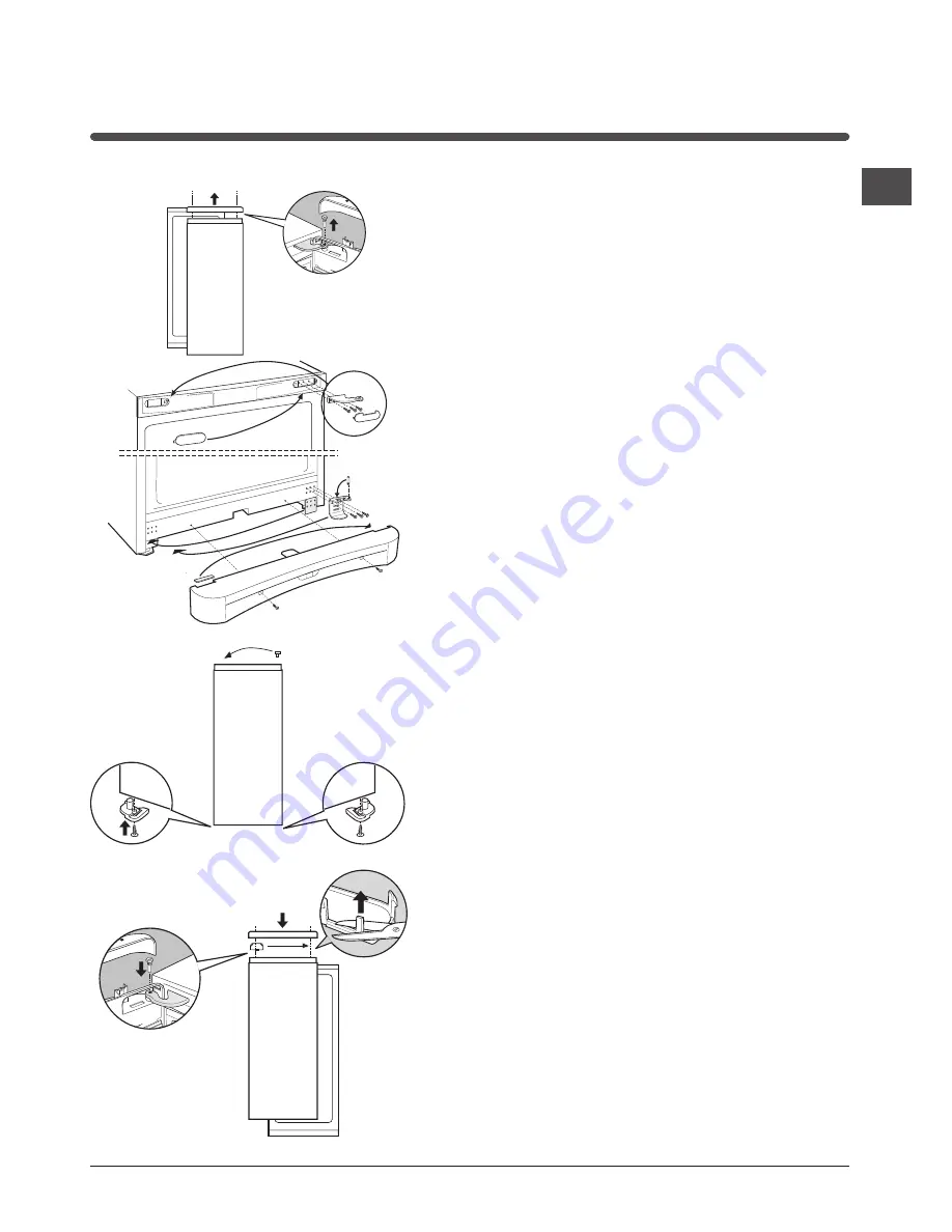 Indesit UFAN 400 NF Operating Instructions Manual Download Page 31