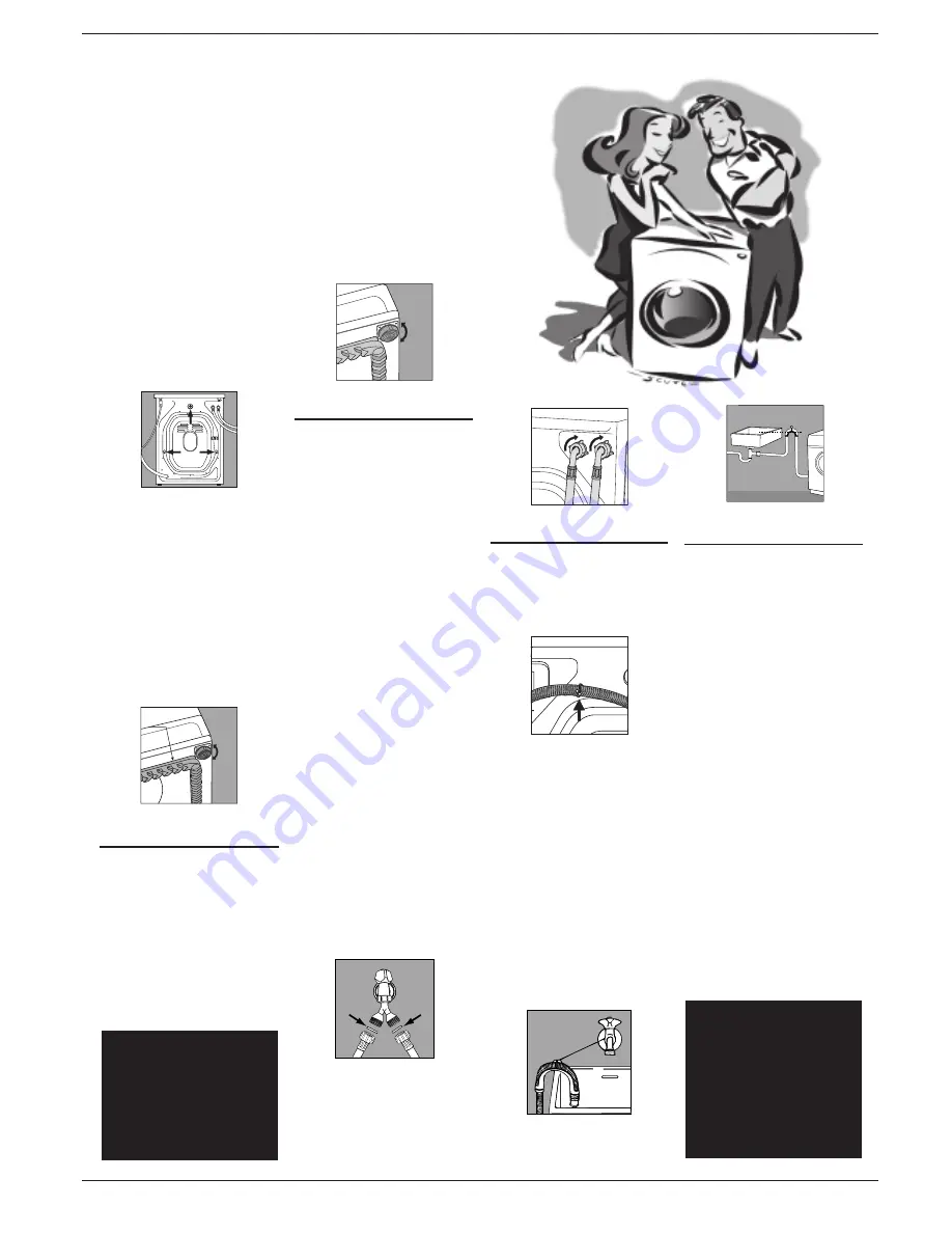 Indesit W 103 Instructions For Installation And Use Manual Download Page 11