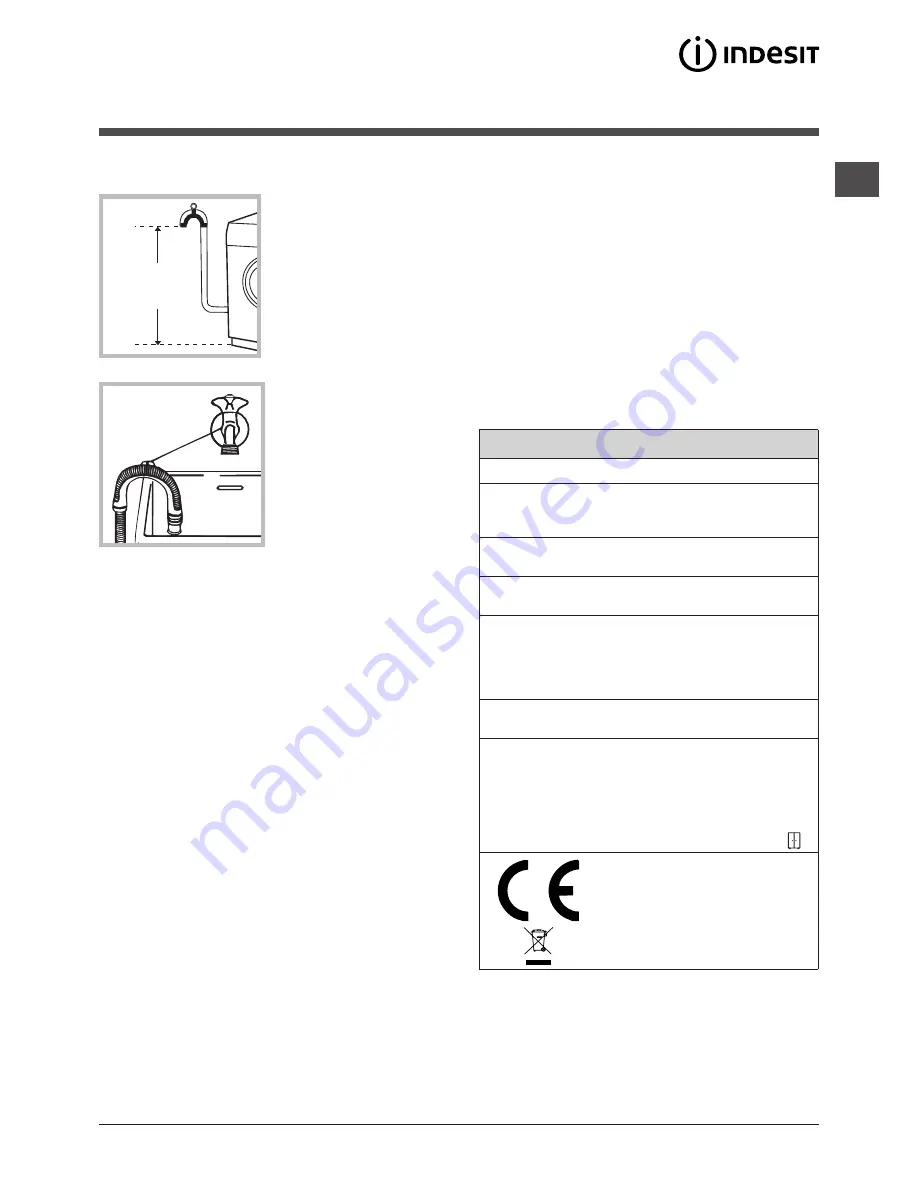 Indesit WASHER-DRYER IWDC 6105 Скачать руководство пользователя страница 63