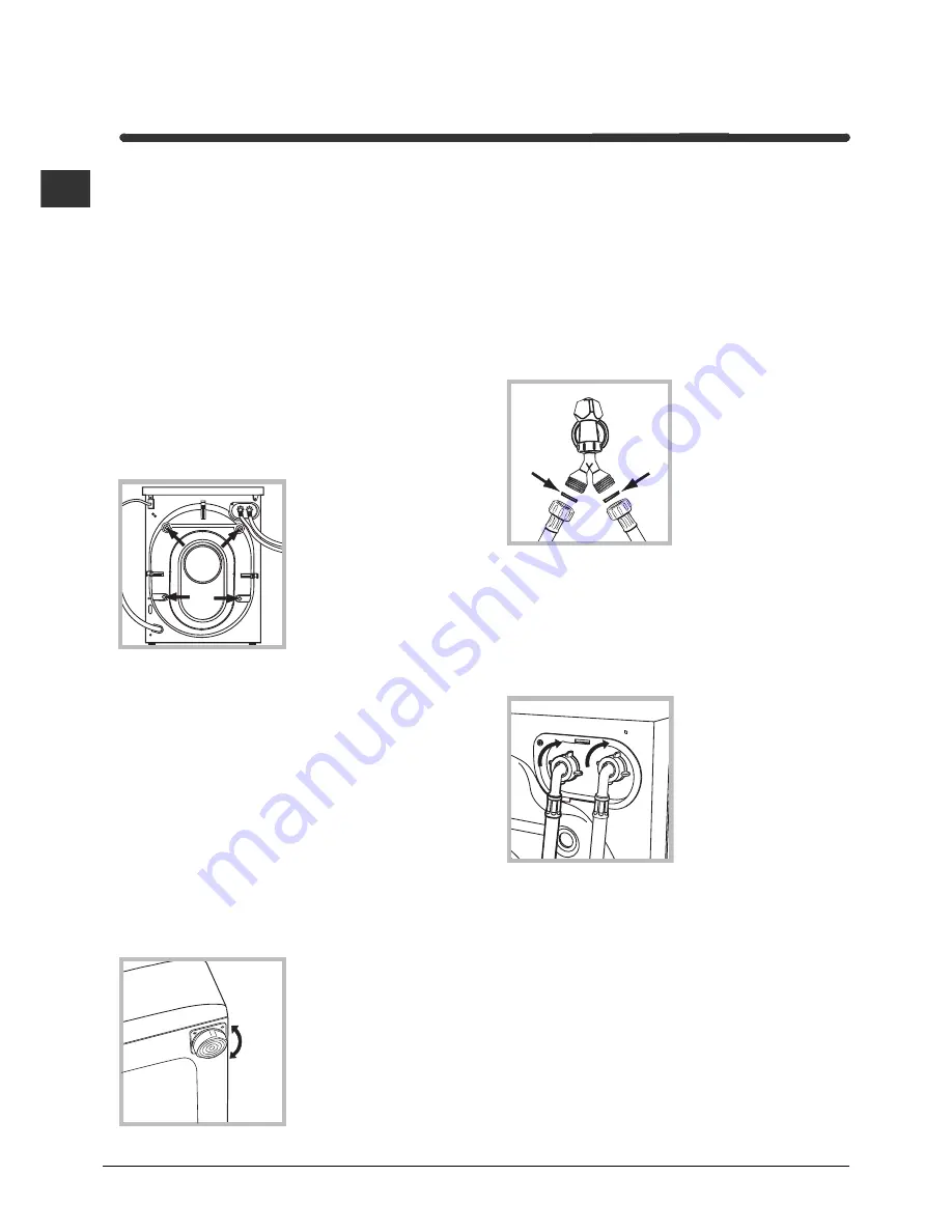 Indesit WIL 143 S Instructions For Use Manual Download Page 2