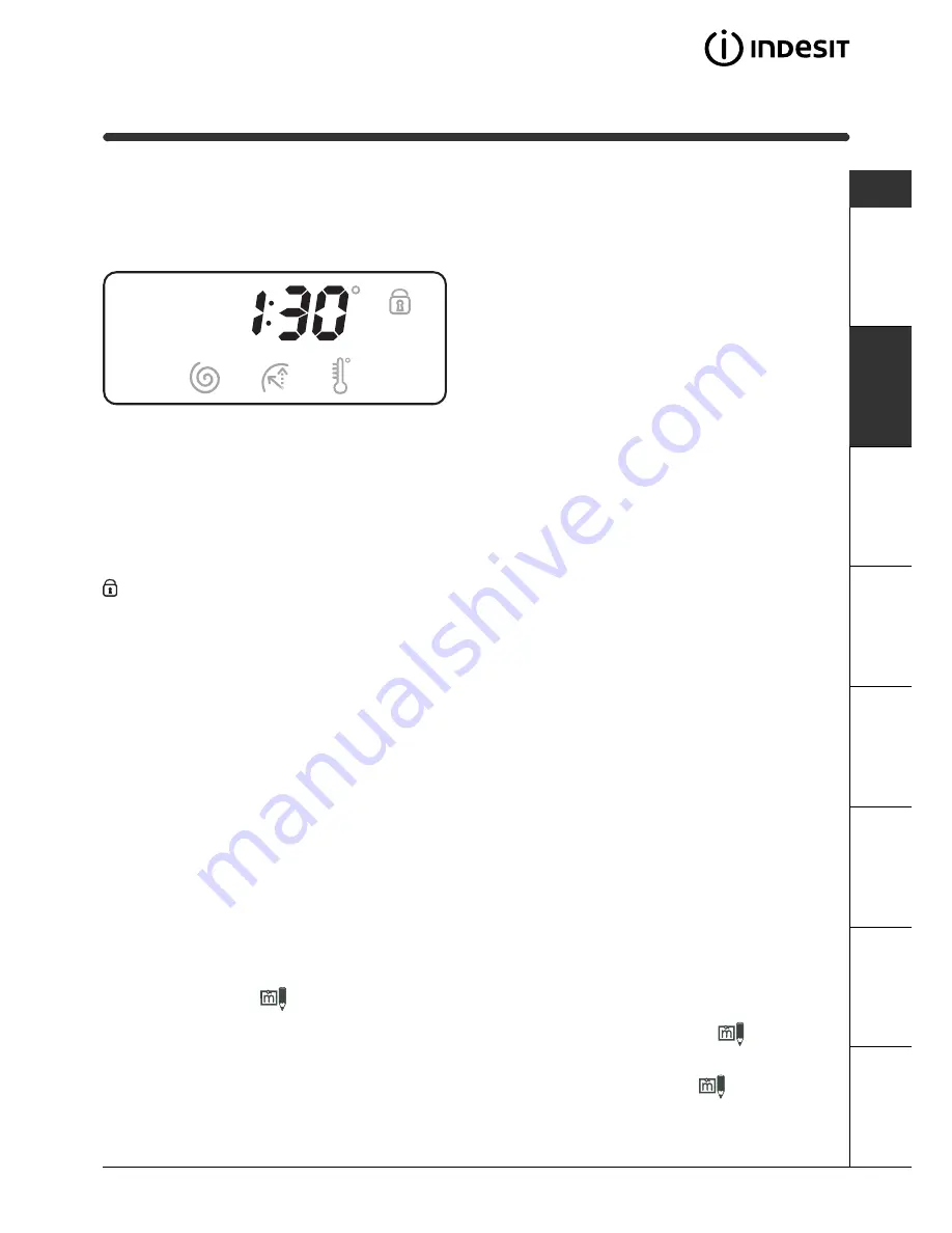 Indesit WISE 127 X Instructions For Use Manual Download Page 29