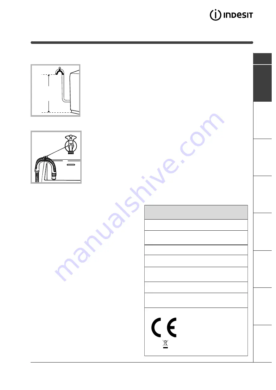 Indesit WIT 51 Instructions For Use Manual Download Page 27