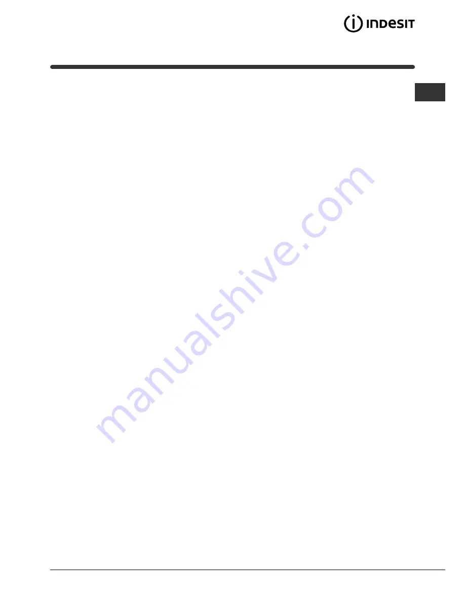 Indesit WITL 105 Instructions For Use Manual Download Page 69