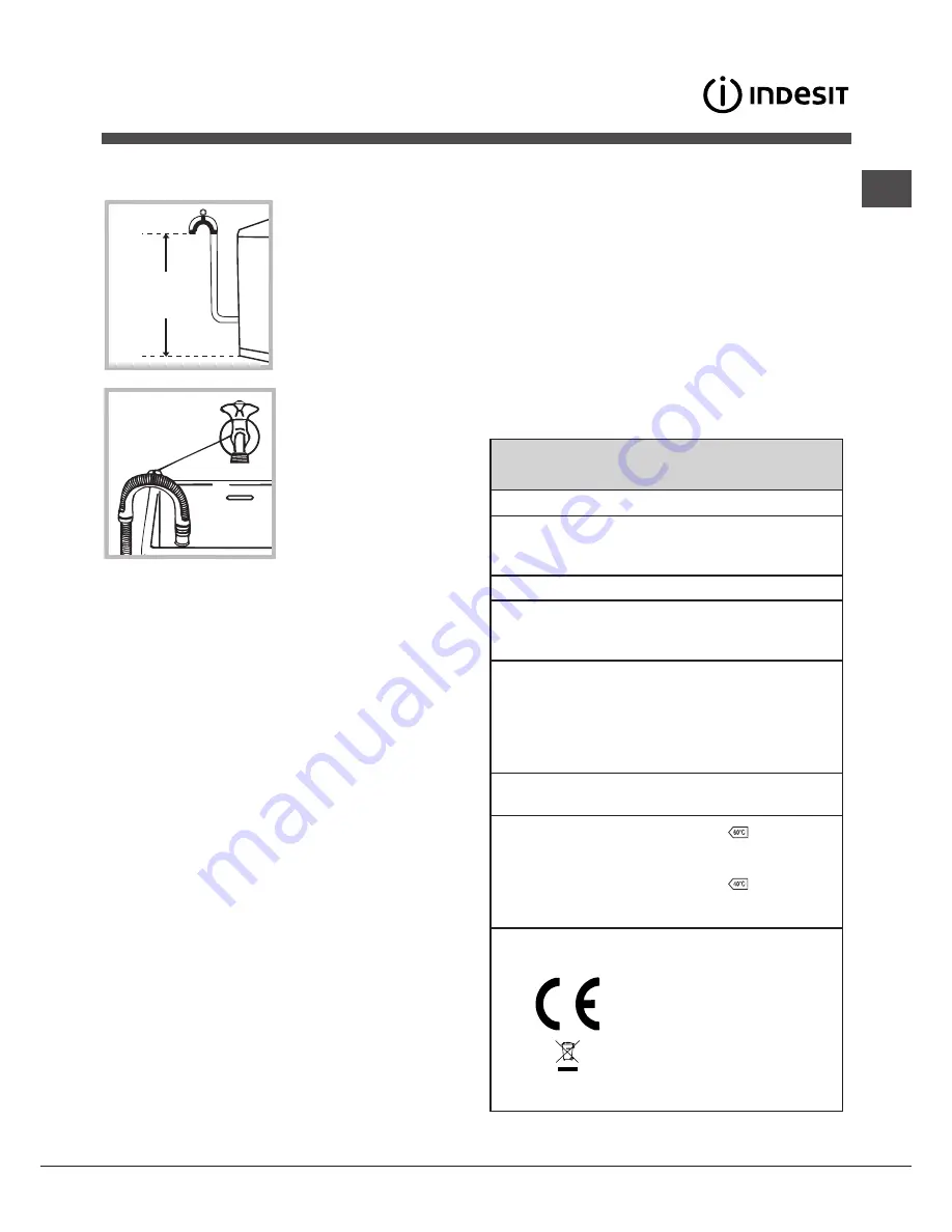 Indesit WITL 1061 Скачать руководство пользователя страница 63