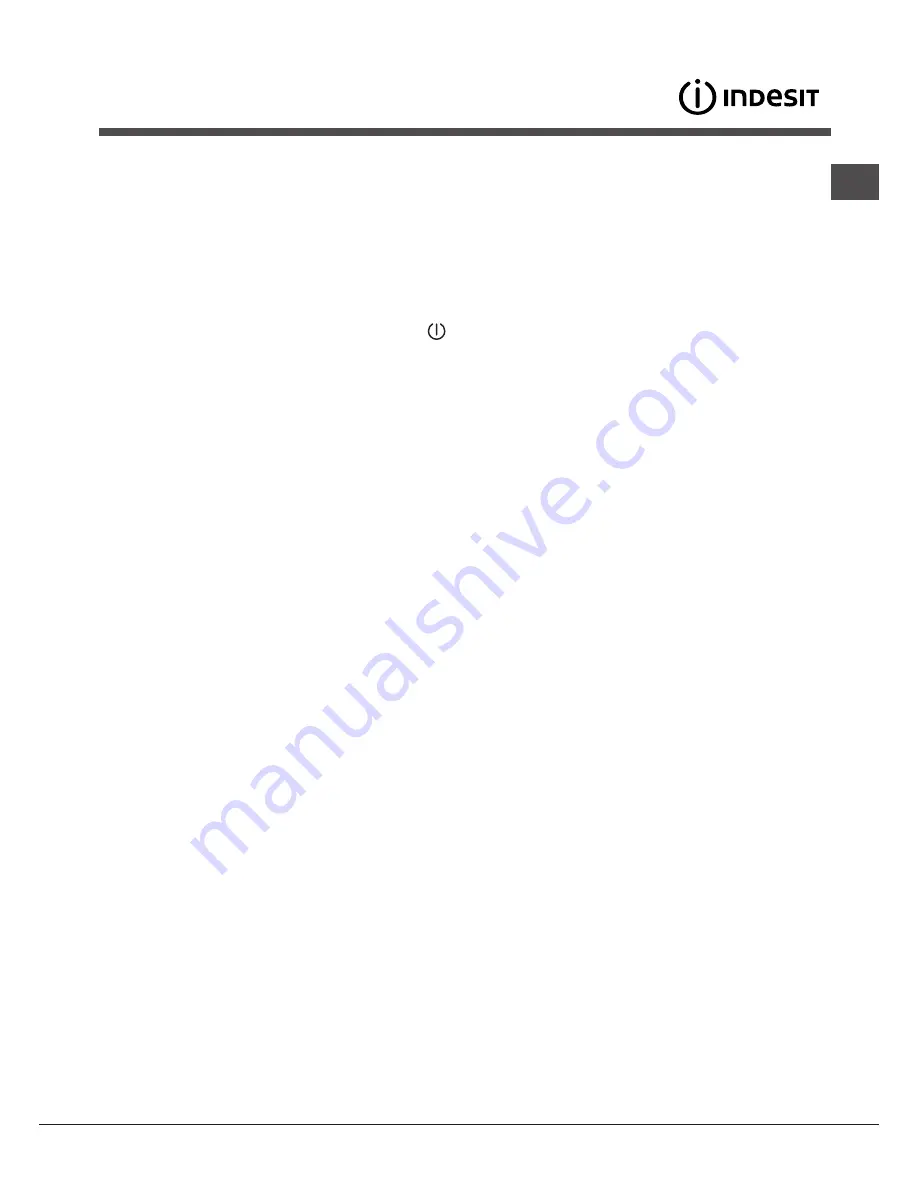 Indesit WITL 125 Instructions For Use Manual Download Page 35