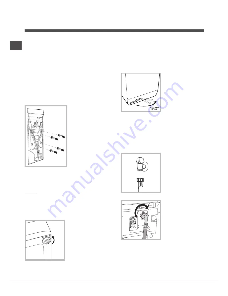 Indesit WITL 85 Instructions For Use Manual Download Page 50