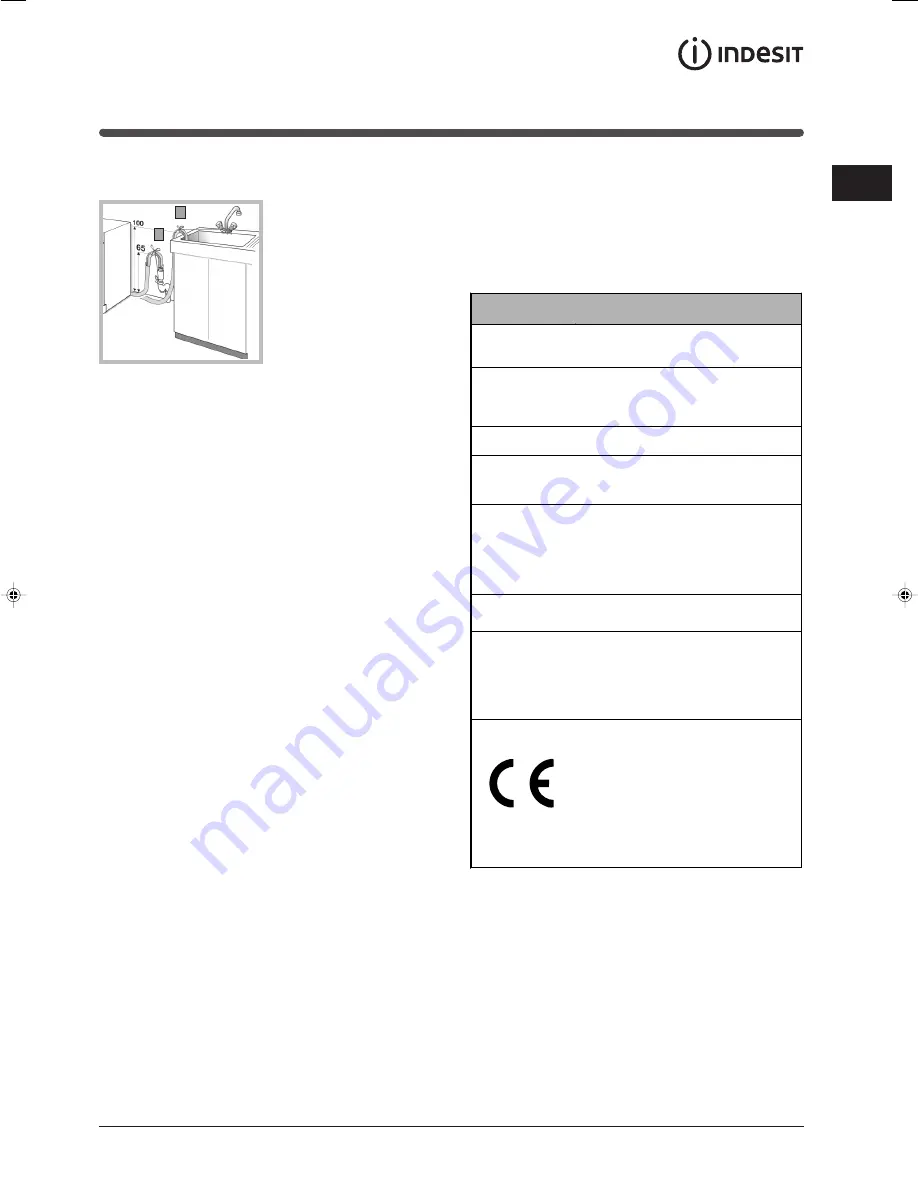 Indesit WIXXL 106 Instruction Booklet Download Page 51