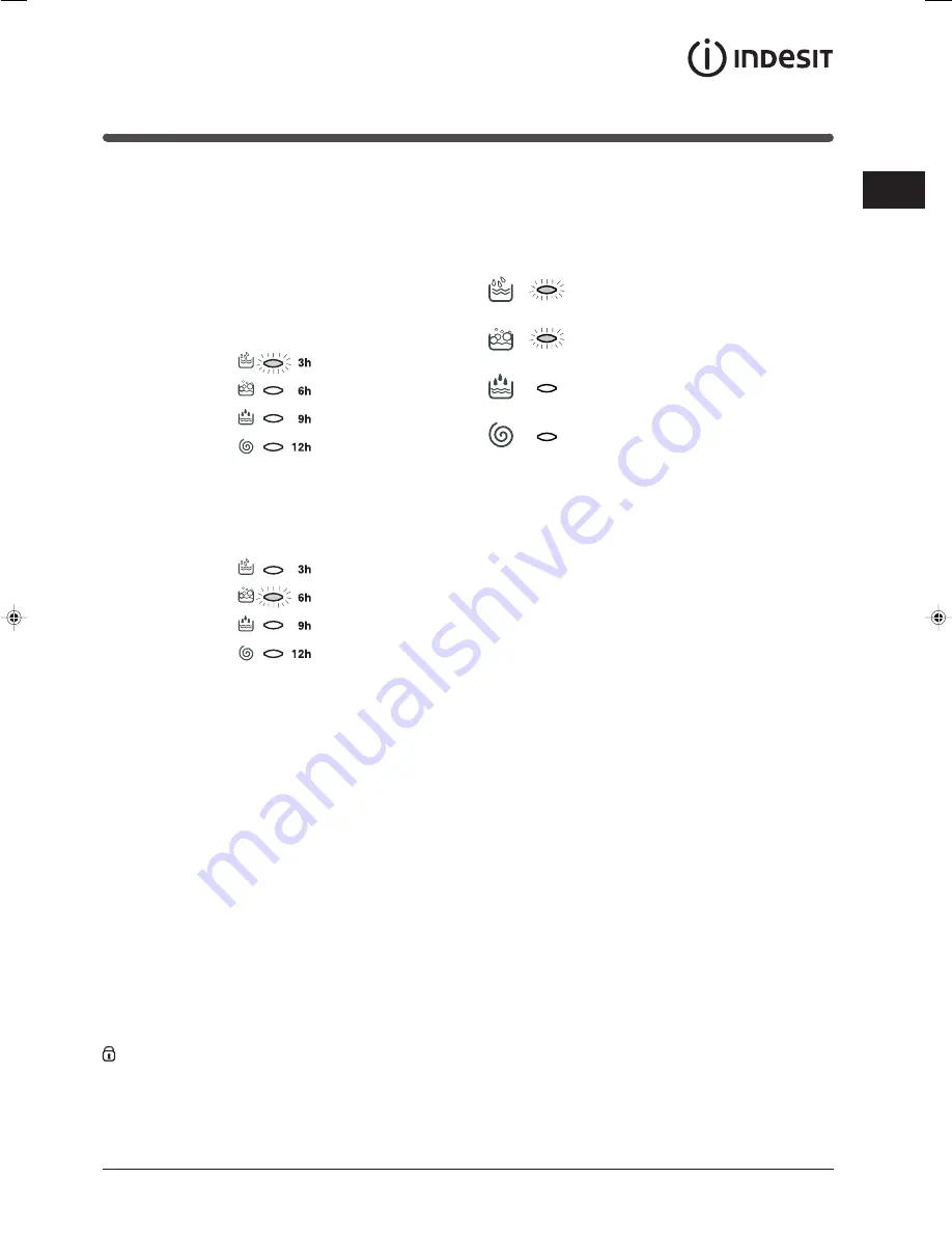 Indesit WIXXL 106 Instruction Booklet Download Page 65