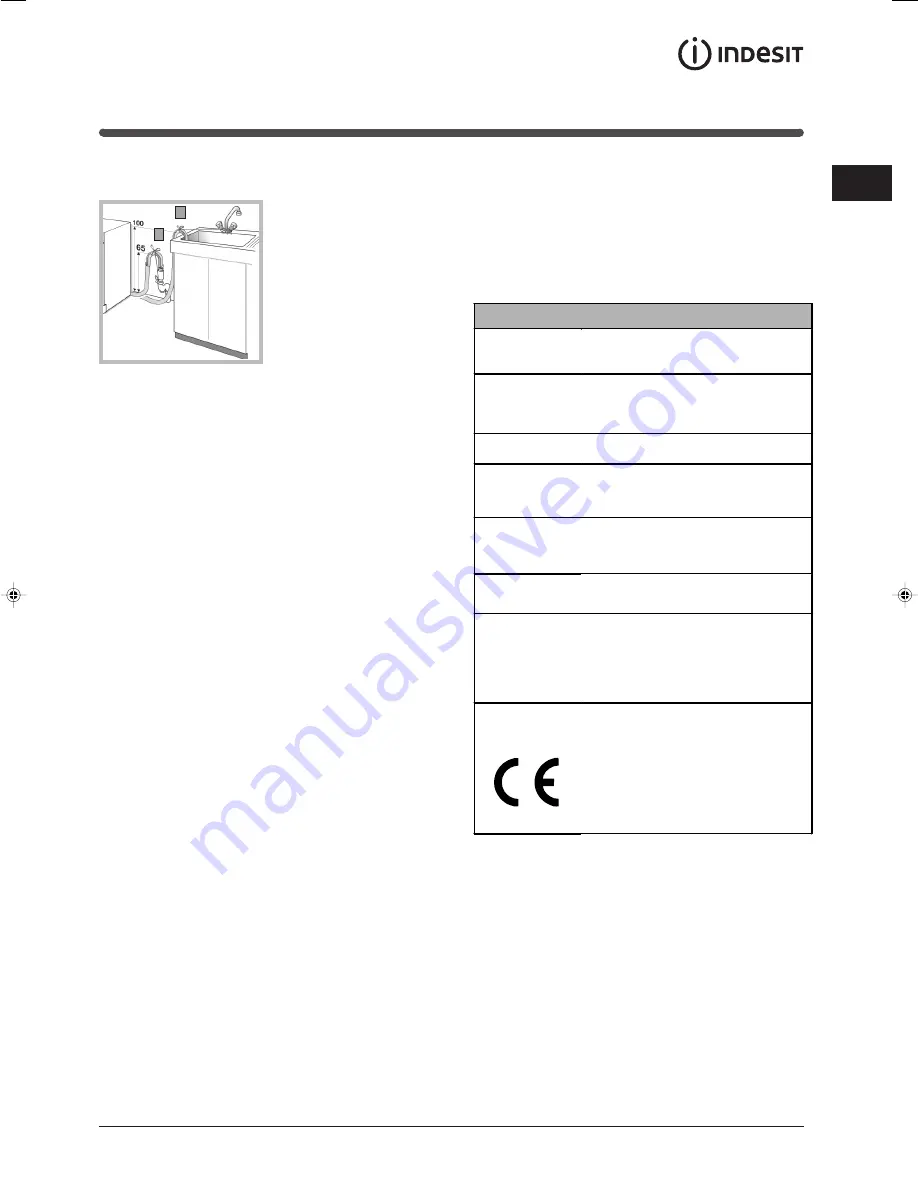 Indesit WIXXL 126 Instruction Booklet Download Page 39