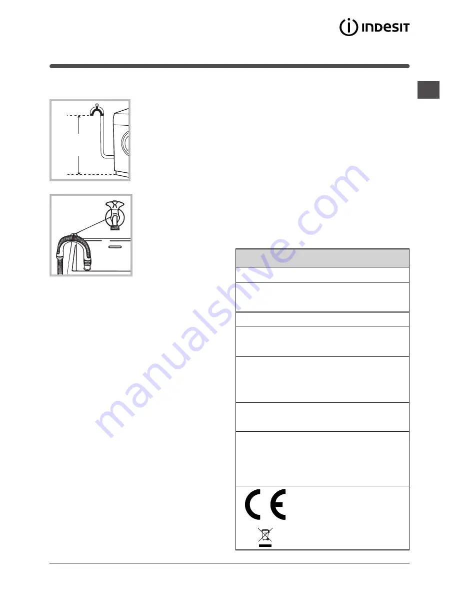 Indesit XWA 81283 Instructions For Use Manual Download Page 15