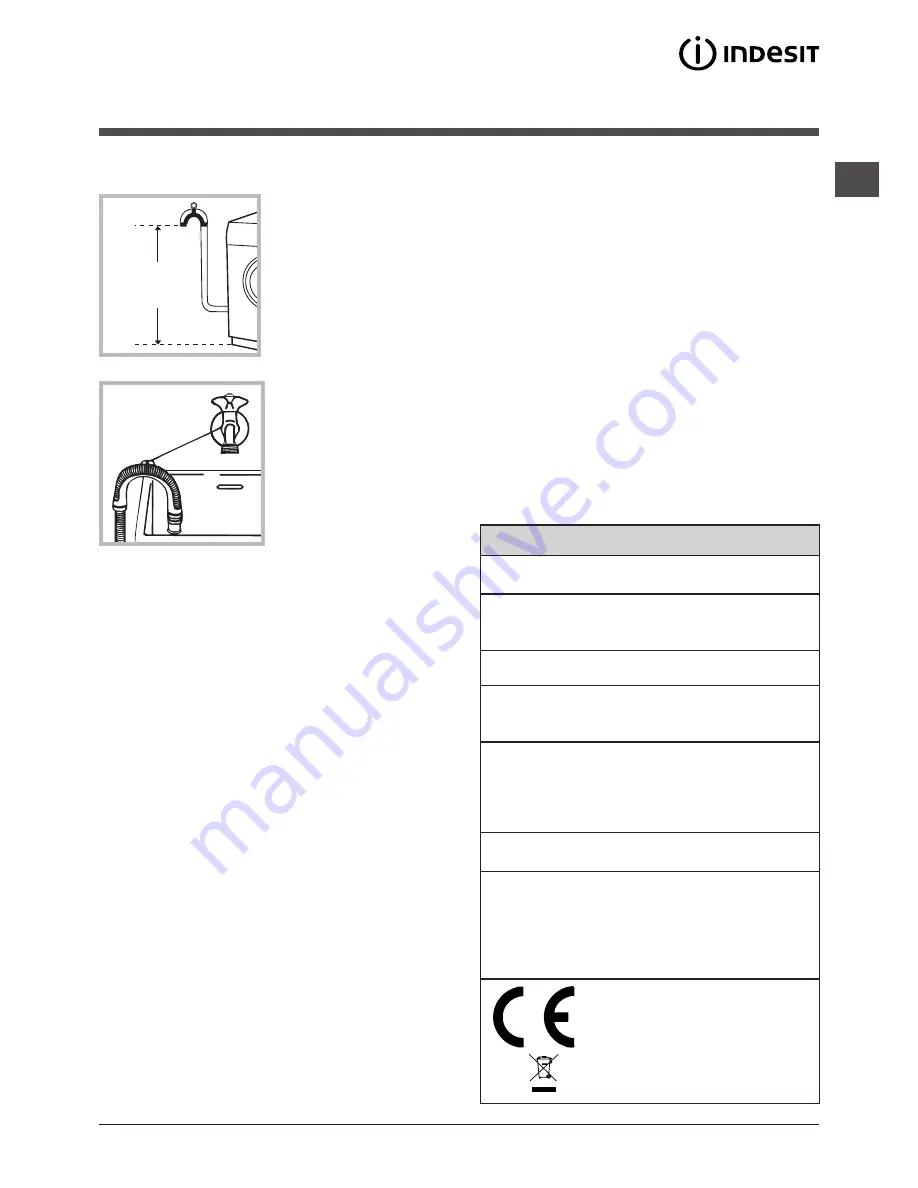 Indesit XWA 81283 Скачать руководство пользователя страница 63