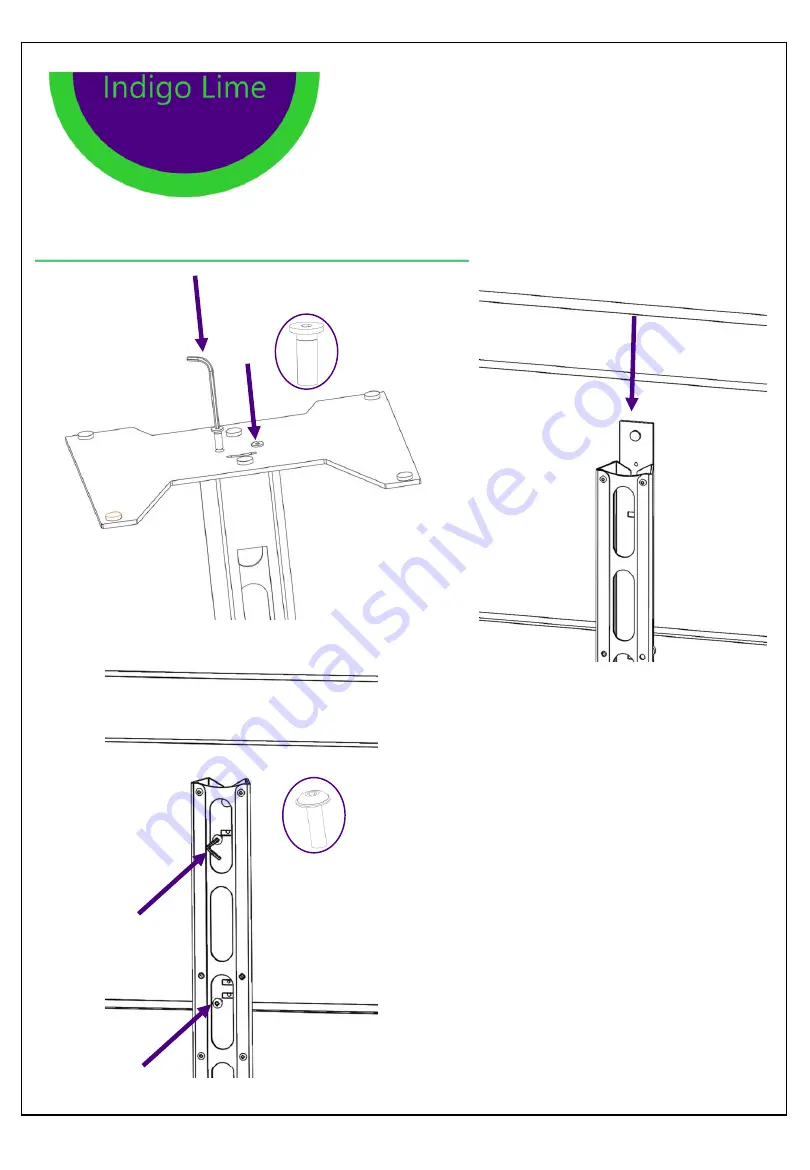 Indigo Lime Emerald T stand Скачать руководство пользователя страница 2