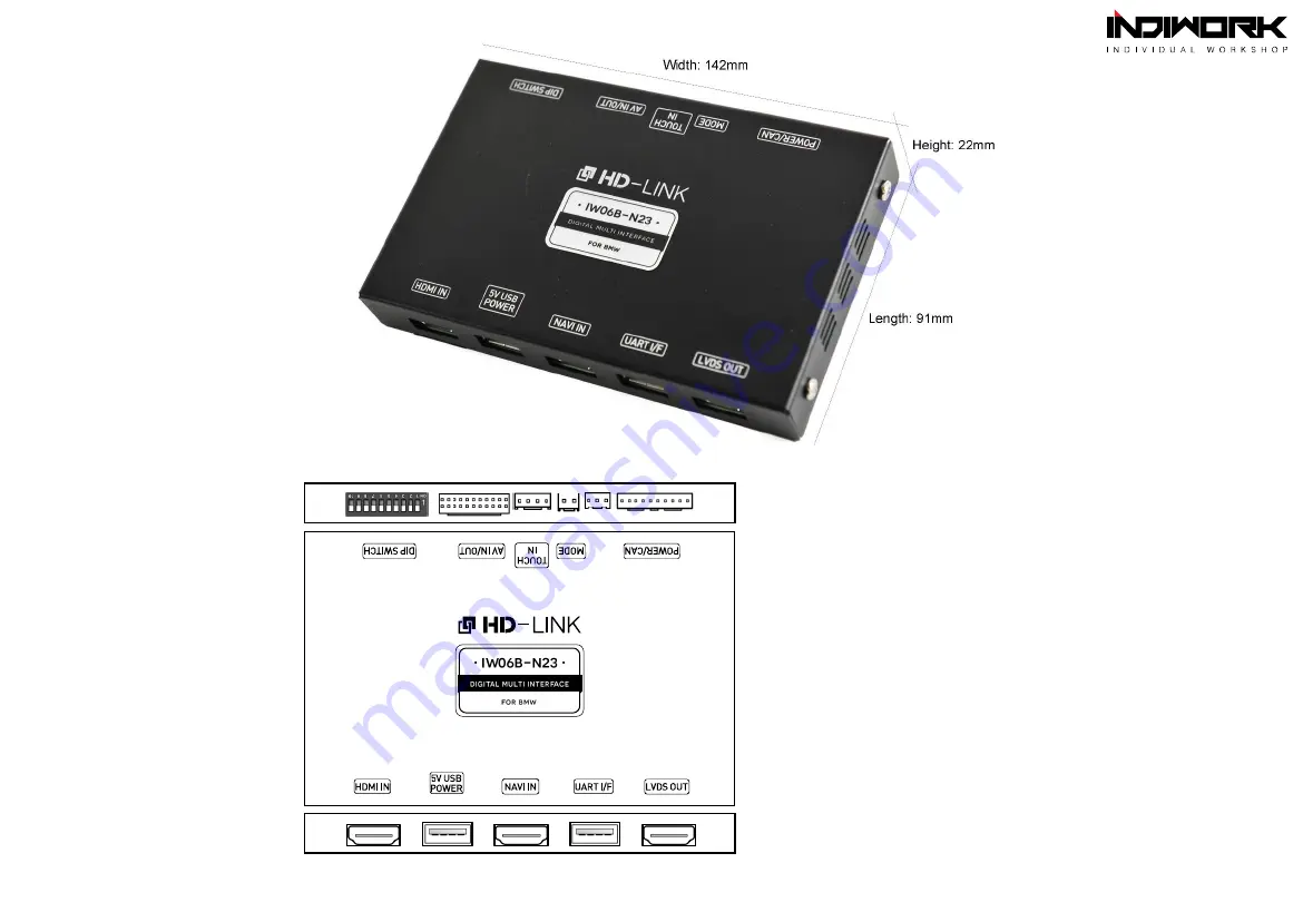 INDIWORK IW06B-N23 Скачать руководство пользователя страница 4