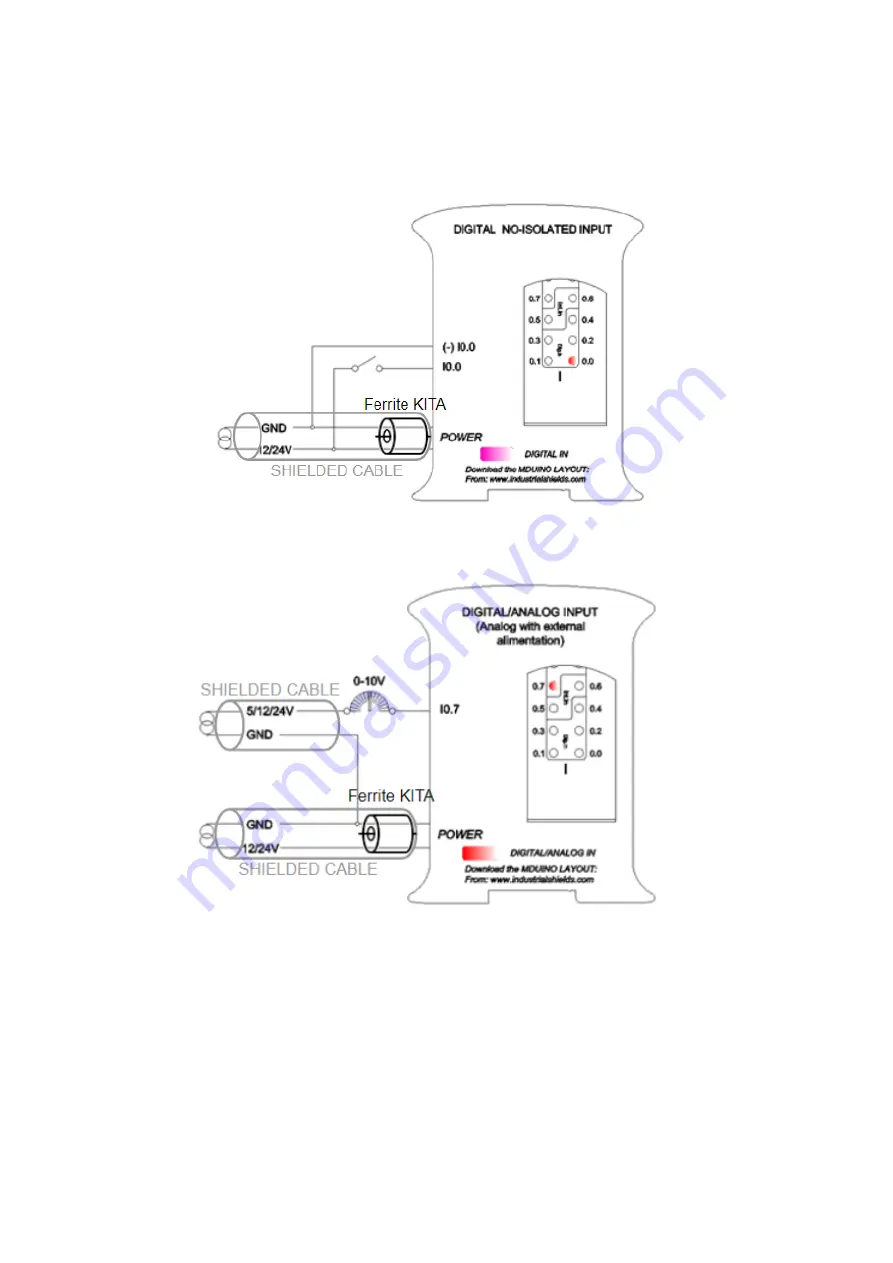 Industrial Shields PLC ARDUINO ARDBOX 20 I/Os User Manual Download Page 36