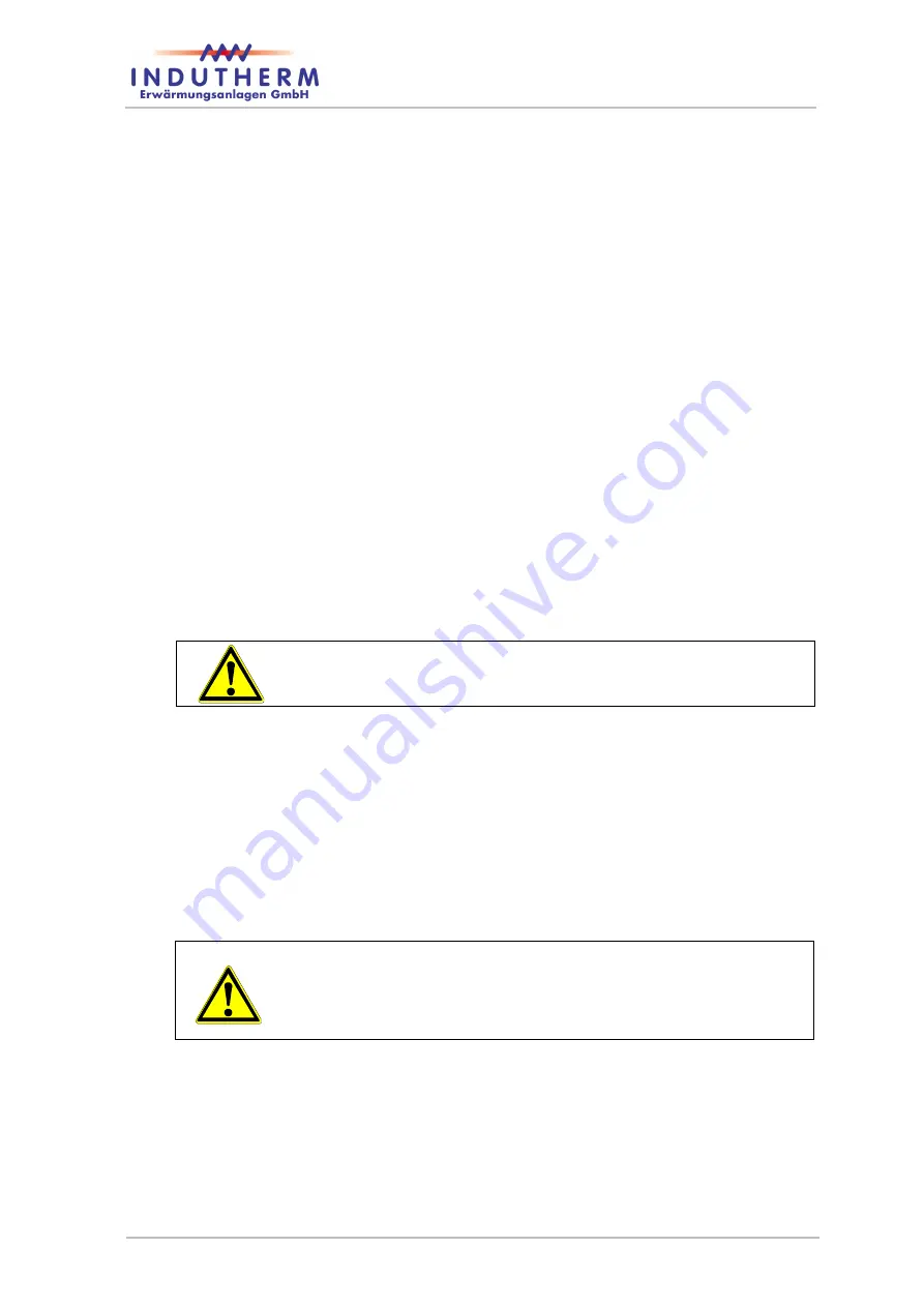 Indutherm Mini Casting MC16 Technical Documentation Manual Download Page 9