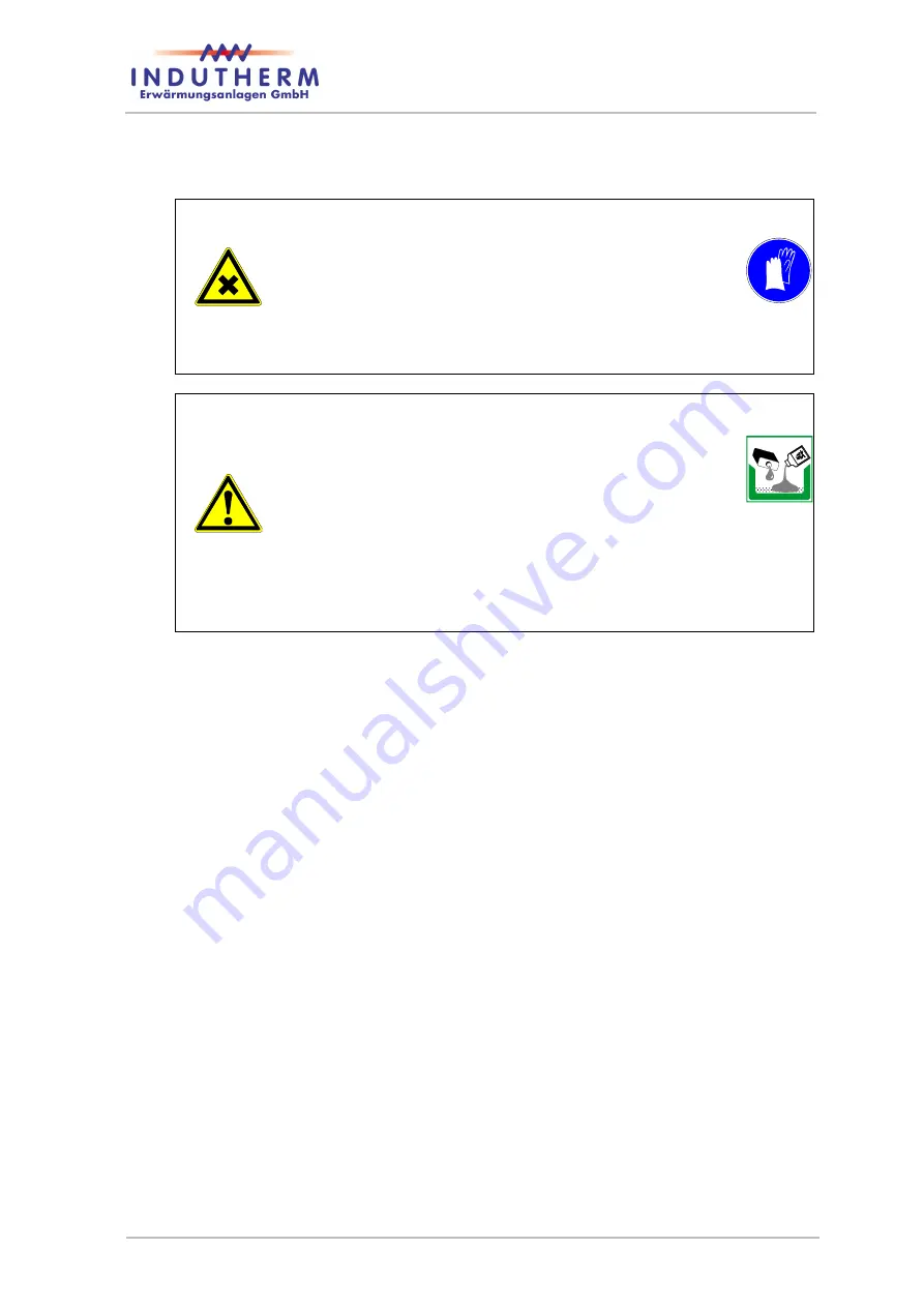 Indutherm Mini Casting MC16 Technical Documentation Manual Download Page 62