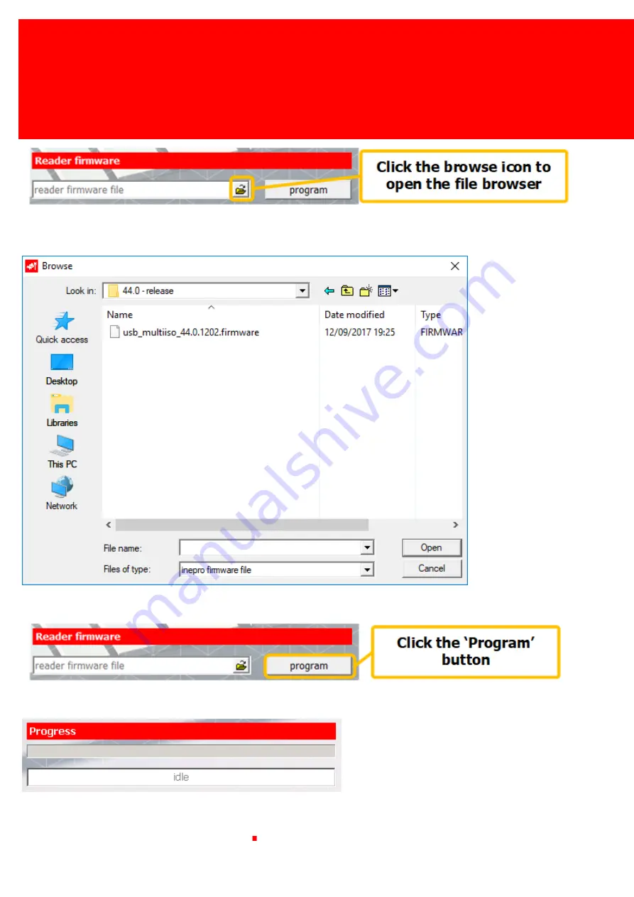 Inepro SCR-MCR Ethernet RFID Reader Tool Technical Manual Download Page 26