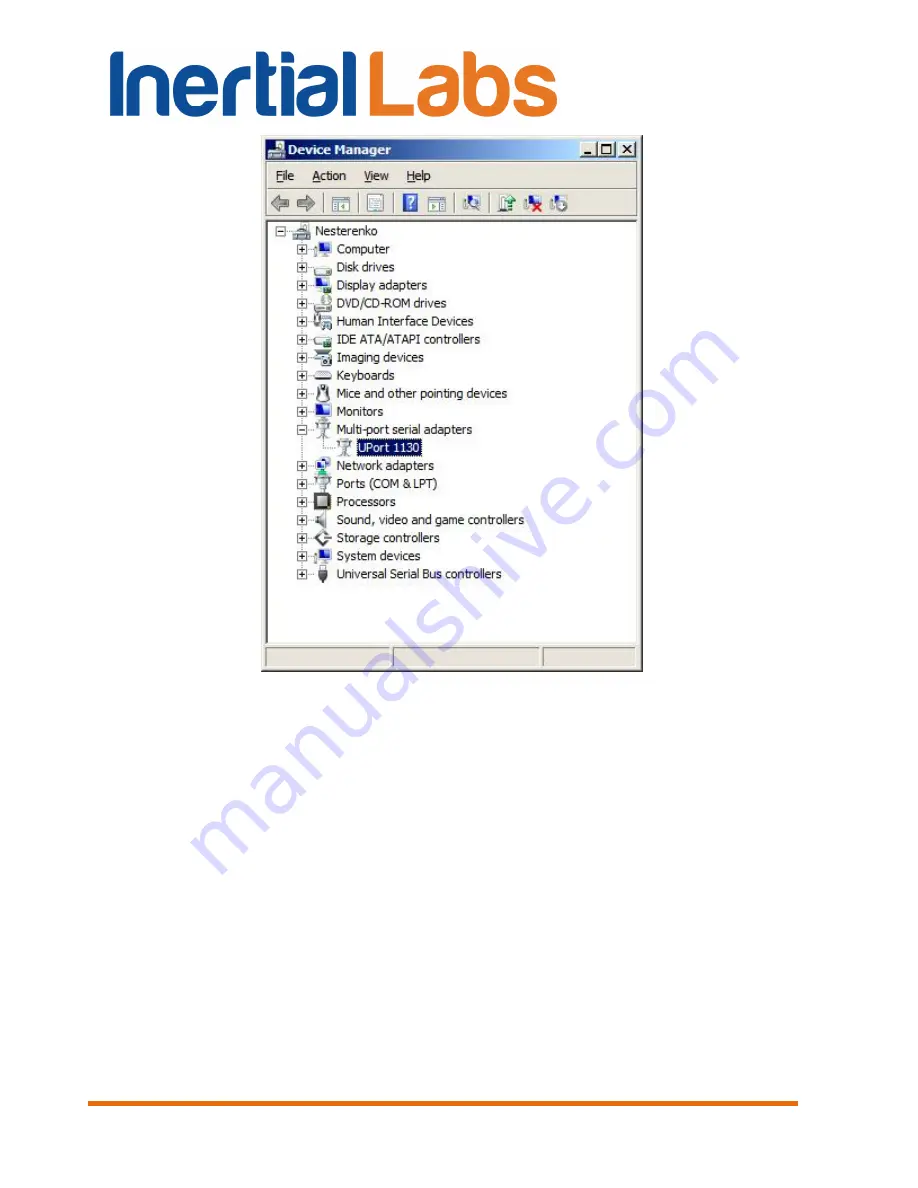 Inertial Labs MRU-B User Manual Download Page 99