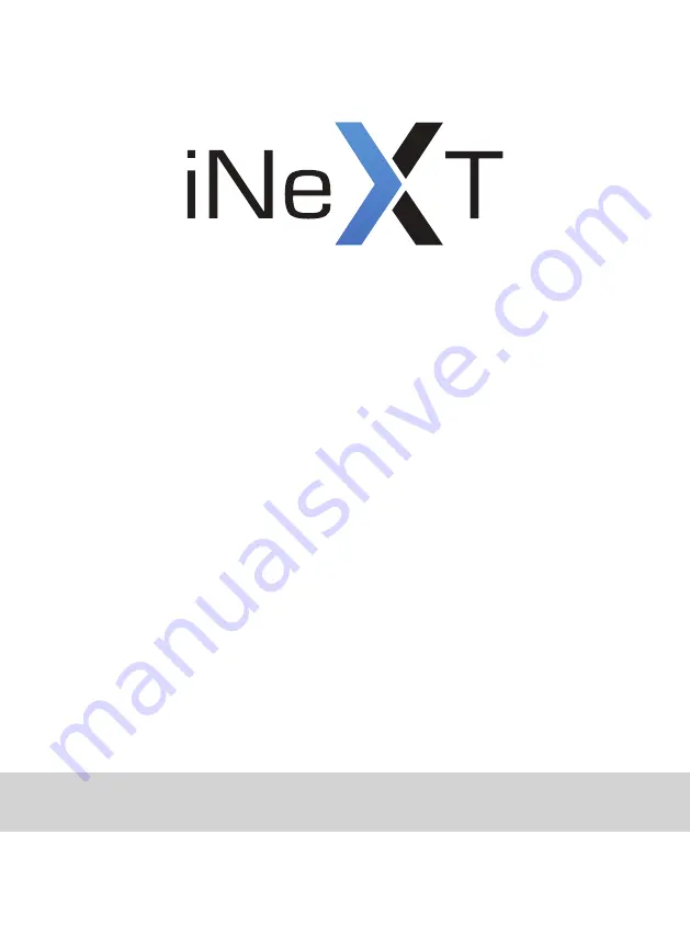 iNeXT TV3 Quick Start Manual Download Page 1