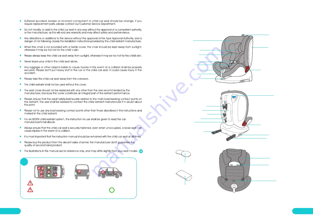 Infanti 012150ILVEZSTA Manual Download Page 18