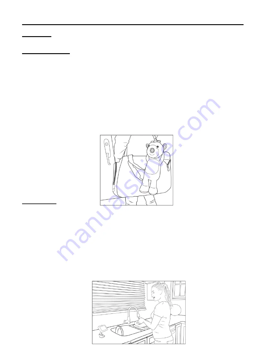 Infanttech 1000-SG ALWAYS IN VIEW Instruction Manual Download Page 43