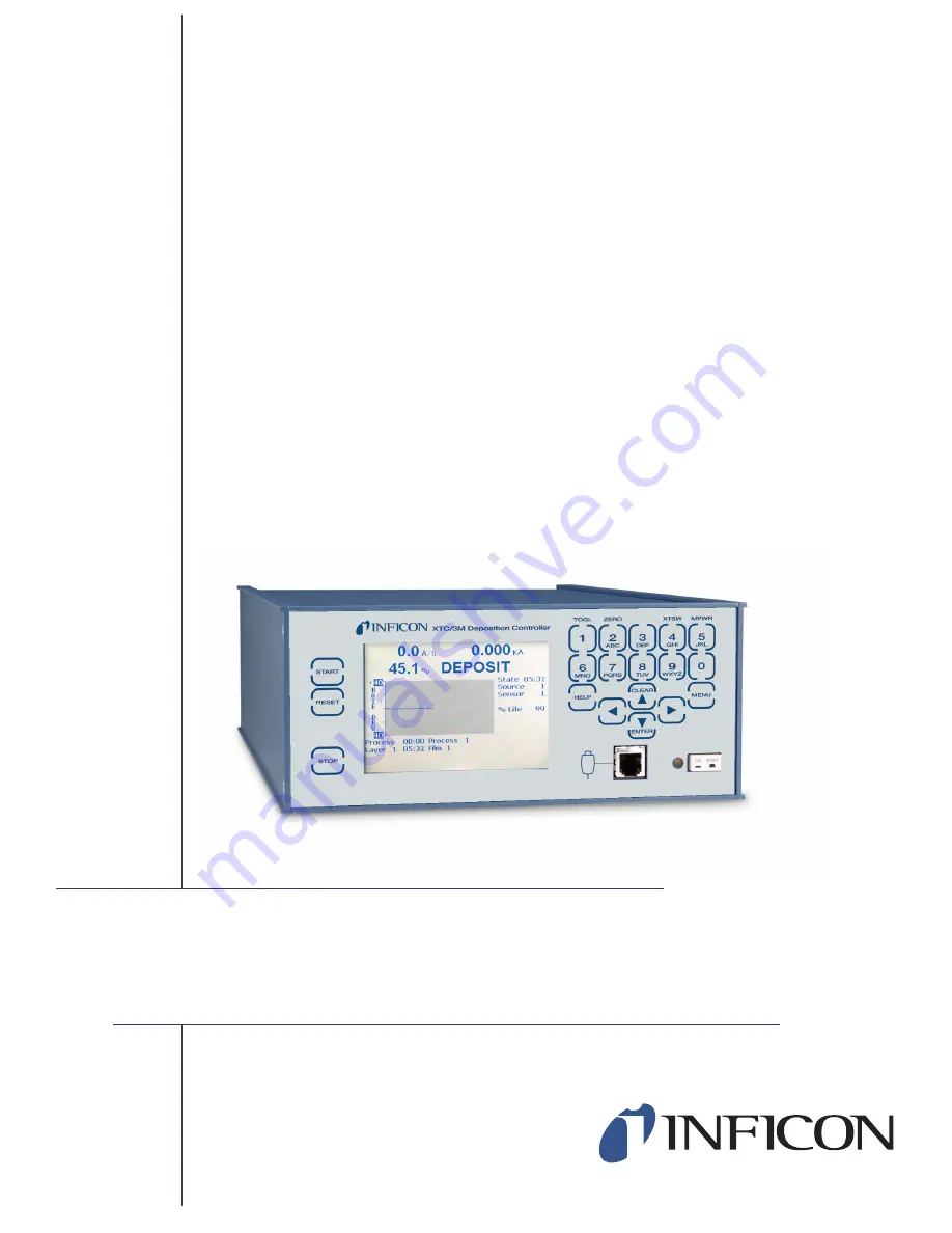 Inficon XTC/3 Operating Manual Download Page 1