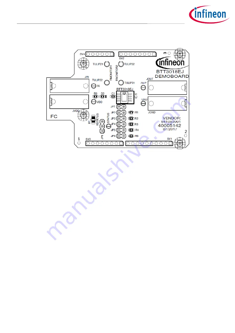 Infineon BTT3018EJ User Manual Download Page 12