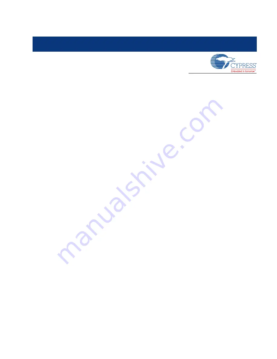 Infineon Cypress MB2146-270 Operation Manual Download Page 8