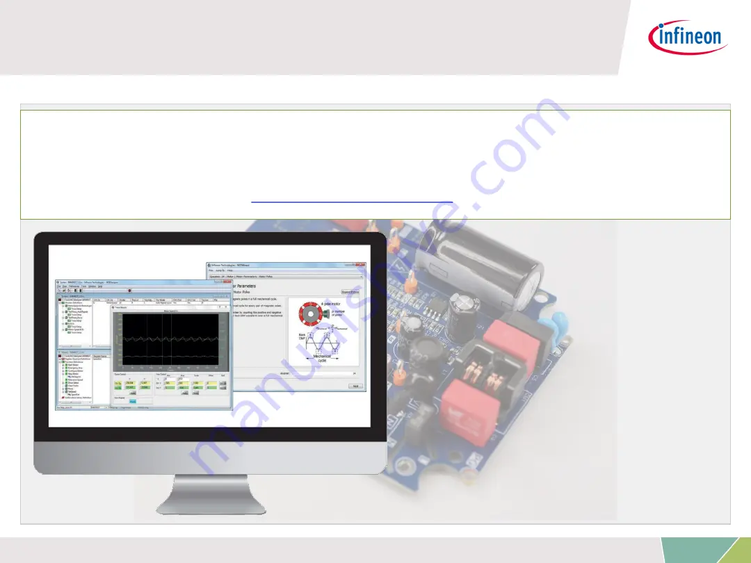 Infineon EVAL_DRIVE_3PH_PFD7 Getting Started Manual Download Page 14