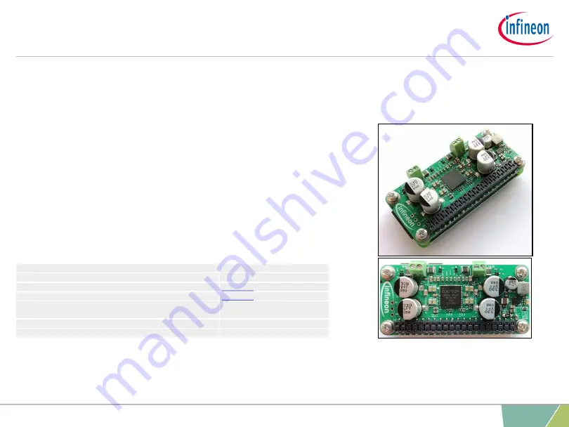 Infineon MERUS Hat ZW with Volumio Скачать руководство пользователя страница 2