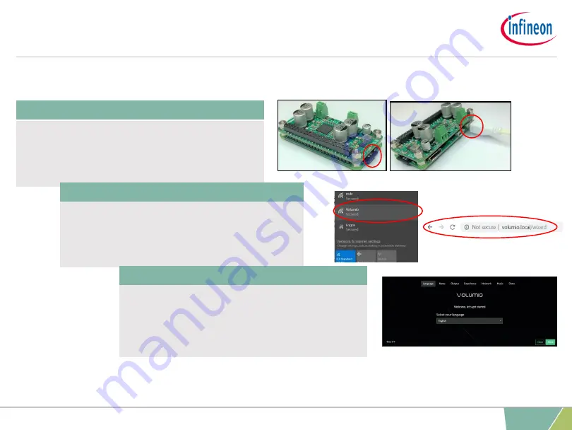 Infineon MERUS Hat ZW with Volumio Скачать руководство пользователя страница 6