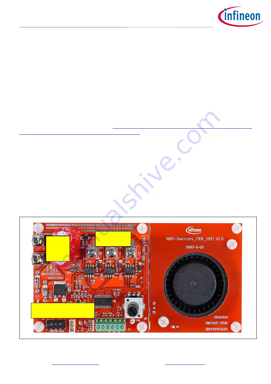 Infineon REF-Vacuum-C101-2ED Скачать руководство пользователя страница 16