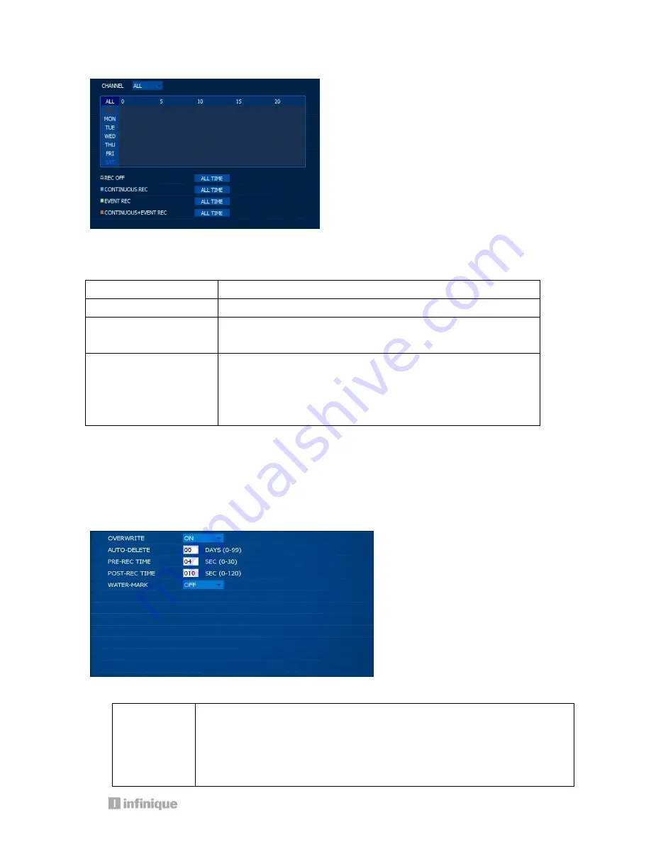 Infinique Econo Series Operating Instruction Download Page 37