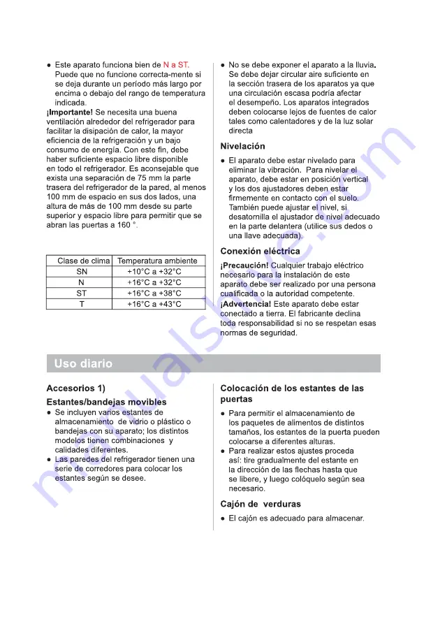 Infiniton CL-17C55 Instruction Manual Download Page 9