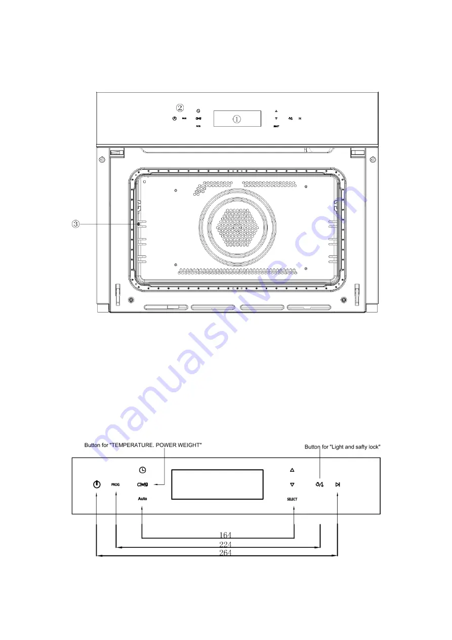 Infiniton HORNO 1040YA1 Instruction Manual Download Page 10