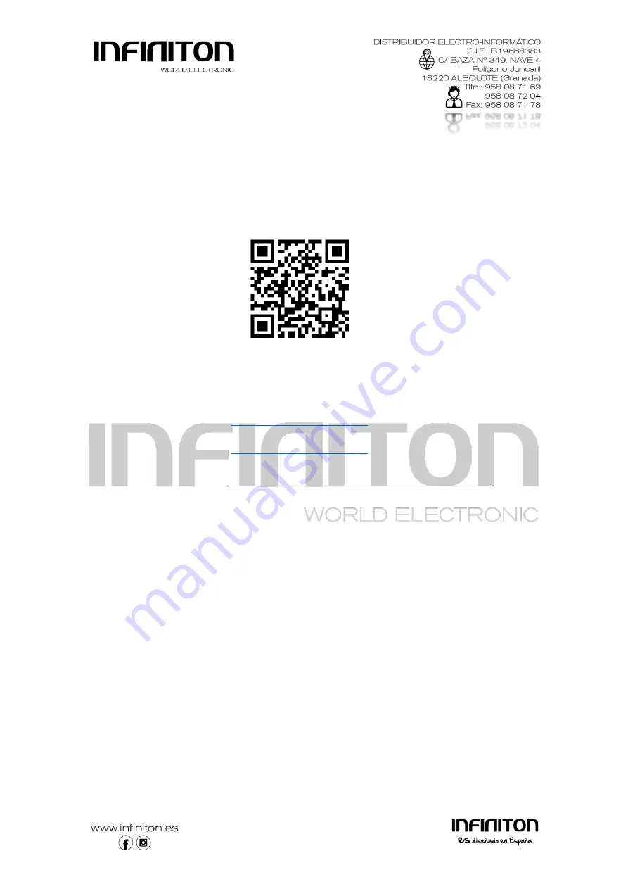 Infiniton PG-R02 Instruction Manual Download Page 30