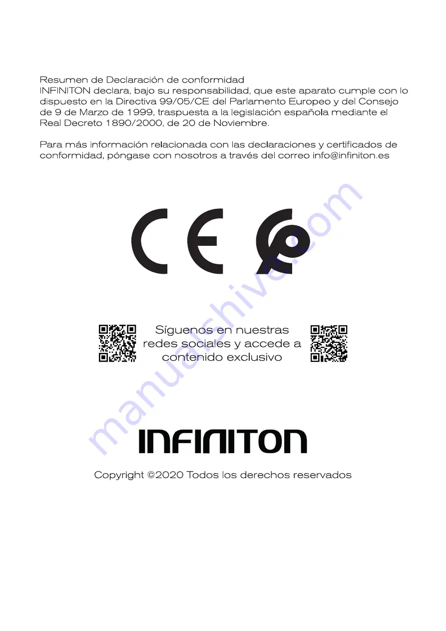 Infiniton WM-IN85W Скачать руководство пользователя страница 74