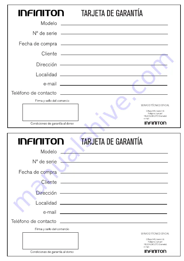 Infiniton WSD-U68G User Manual Download Page 95