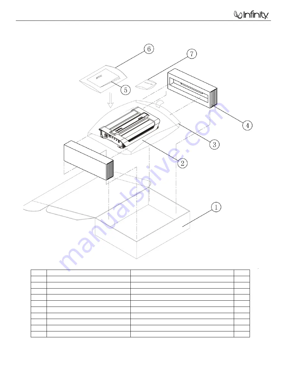 Infinity 475a Скачать руководство пользователя страница 4