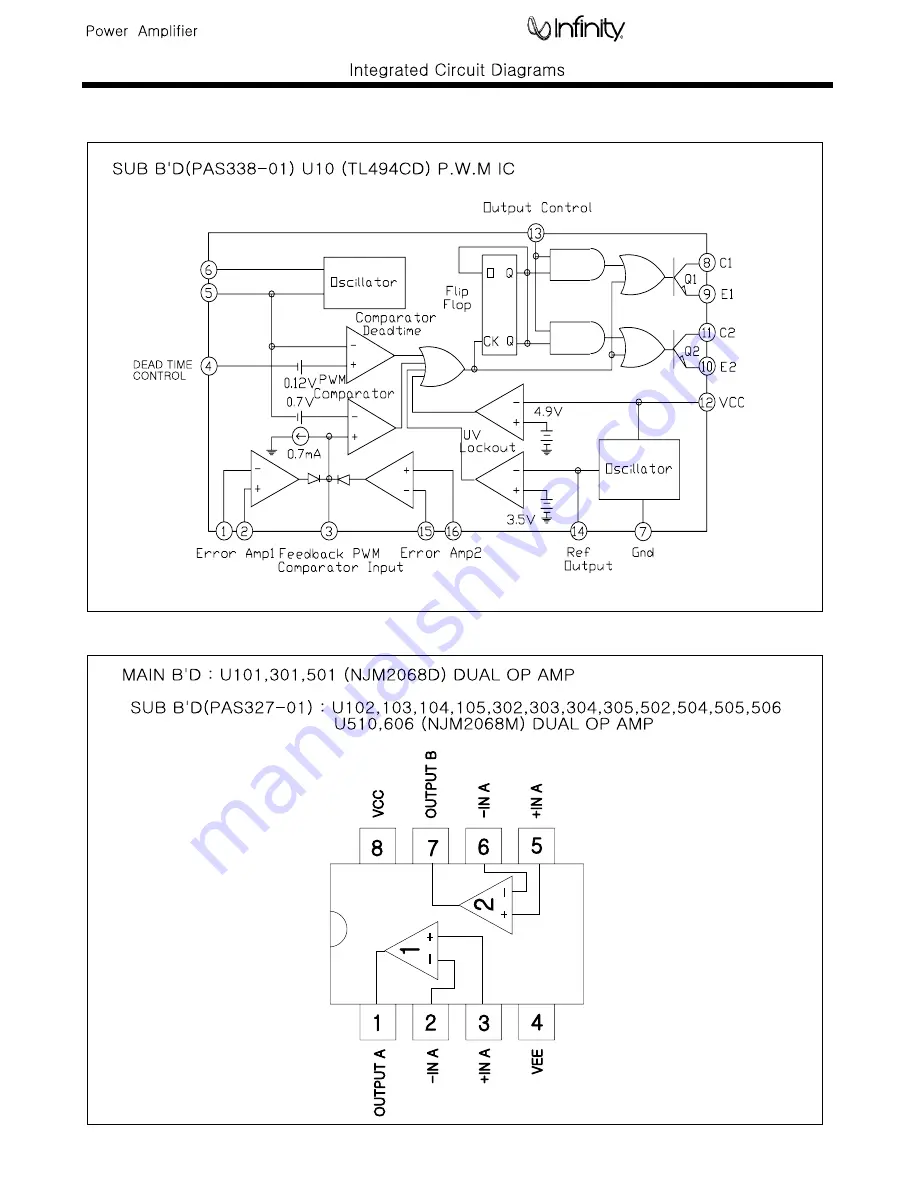 Infinity 5760a Скачать руководство пользователя страница 22