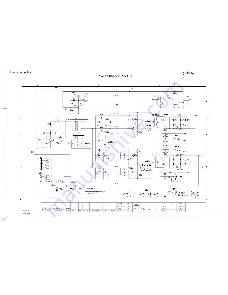 Infinity 5760a Service Manual Download Page 25