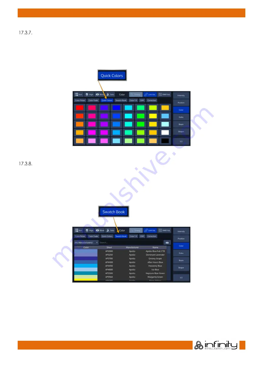 Infinity Chimp 100 User Manual Download Page 129