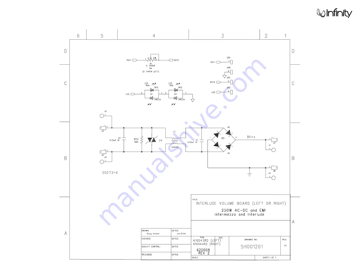 Infinity IL50 L/R Скачать руководство пользователя страница 38