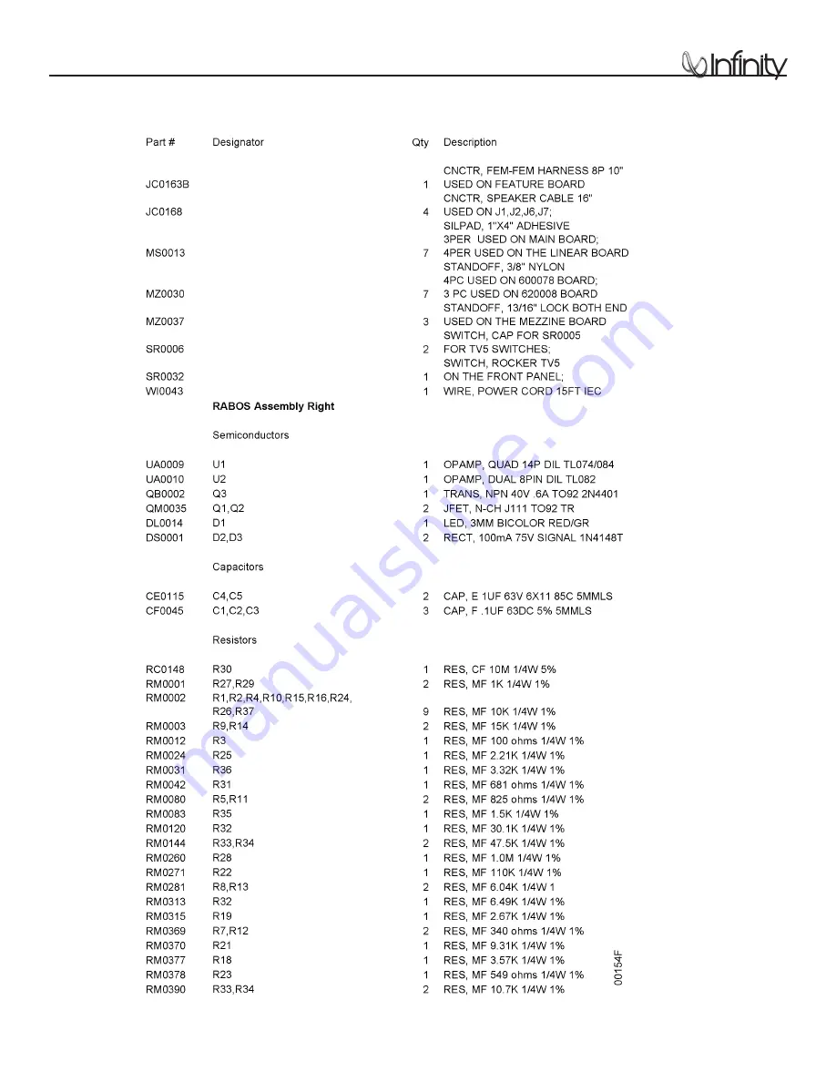 Infinity INTERMEZZO 2.6 Скачать руководство пользователя страница 23